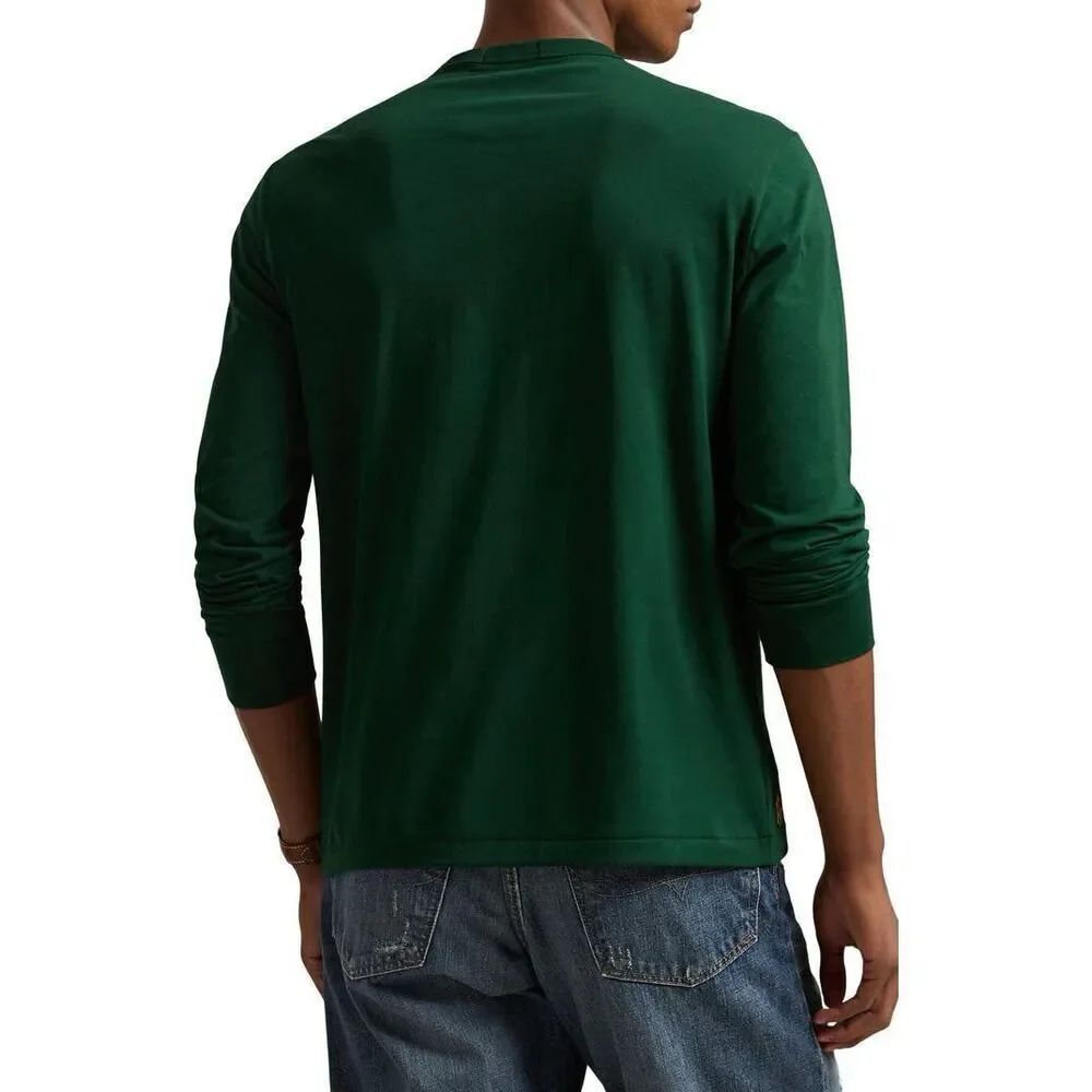 Polo Ralph Lauren NWT Big & Tall Plaid-Logo Jersey T-Shirt Green 2LT - Picture 5 of 6